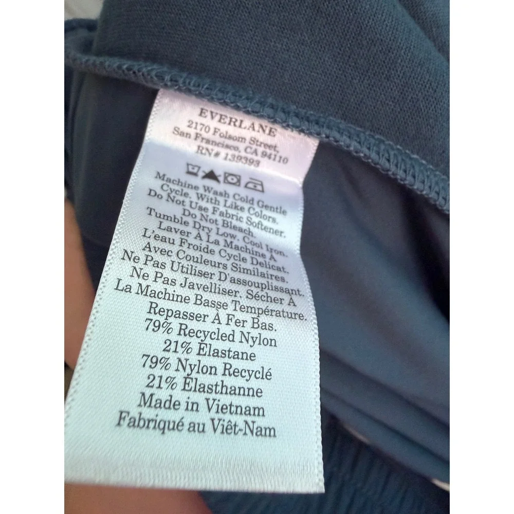 Everlane Mens Performance Jogger Blue Small NWT Moisture Wicking 4-Way Stretch